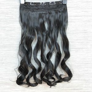 Clip in Hair Extensions one piece black